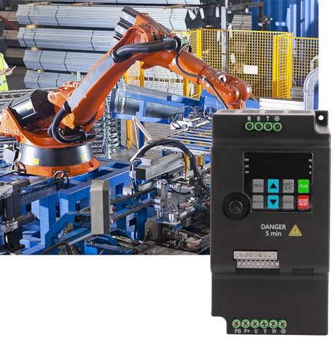 YWBL-WH Convertisseur de Fréquence 5,5 KW 380 V Variateur de Vitesse triphasé pour Moteur Universel avec Contrôle PID et Fonctionnement Multi-segments