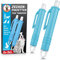 BluePet 2X Pinzetta per zecche ablazione | Elimina Le zecche per Rimuovere Le zecche dall'uomo e dagli Animali | Spunta Le pinzette Come Primo Soccorso per Cani e Gatti in casa