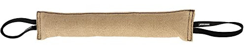 Dingo Gear Beisswurst aus Jute mit Zwei Halter 60 cm x 8 cm IGP IPO Training Hundespielzeug S00150