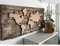 WINTINI Premium DIY-Wandbild - LED-Weltkarte aus Holz - Wanddekoration beleuchtet - hochwertiger Bausatz - ideales Geschenk für Reiseliebende - handgefertigte Dekoration - Made in Austria
