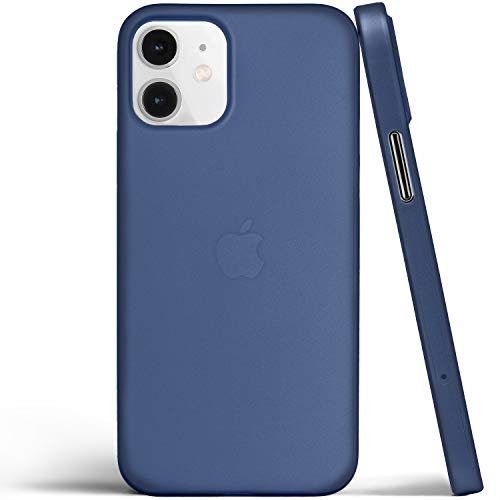 totallee Dünne Schutzhülle für iPhone 12 Mini, dünnste Hülle, ultradünn, minimalistisch, für iPhone 12 Mini (2020), Marineblau