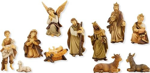 dekoprojekt Krippenfigur Markus-Krippenfiguren, gebeizt