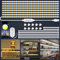 LED Streifen 4m, LED Strip Dimmbar 2700K Warmweiß &4500K Tageslicht Weiß& 6500K Kaltweiß lichtband,DIY 8X50cm 5V USB LED Streifen mit RF Fernbedienung für Schrank, Arbeitszimmer,Küche,Schlafzimmer