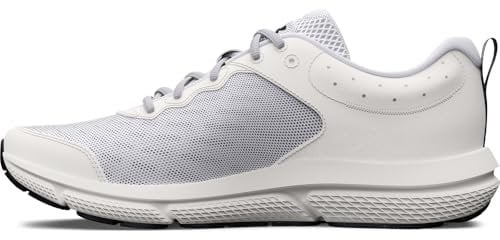 Under Armour Men's UA Charged Assert 10 Running Shoe, White, 12 UK