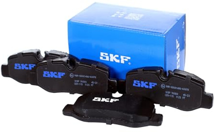 SKF Scheibenbremse Bremsbelag VKBP 90080-4er Set - Position Hinterachse Höhe 77 mm Länge 134 mm Breite 83 mm Dicke 18,2 mm - OE Qualität