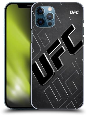 Head Case Designs Offizielle UFC Übergroß Logo Grafiken Harte Rueckseiten Handyhülle Hülle Huelle kompatibel mit Apple iPhone 12 / iPhone 12 Pro