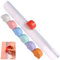 AMOYER Coupe-Papier Rotatif Portable, Coupe-Papier Multifonction avec 7 têtes de Coupe Outil de Scrapbooking Coupe-Papier avec règle latérale pour Papier de Cartes Photos