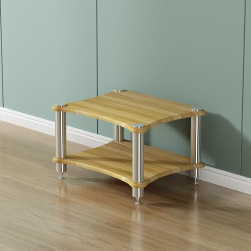 1/2/3/4-layer HIFI Audio Cabinet HIFI Stand Record Player MDF Stand Audio Rack With Shock-absorbing Feet Power Amplifier Shelf Equipment Cabinet