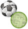 Werfunee - 12er Einladungskarten Kindergeburtstag Junge - 15 x 15 cm Fussball Einladungskarten Geburtstag - Einladung Kindergeburtstag Junge - Geburtstagseinladungen Junge