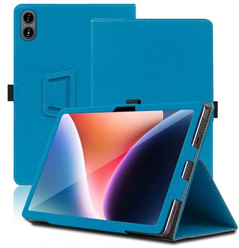 Envibe Hülle für AGM PAD P2 11 Zoll, AGM PAD P2 Tablet Schutzhülle, Klappständer Schutzhülle mit Stifthalter und Handschlaufe, Umfassender Schutz. (Hellblau)