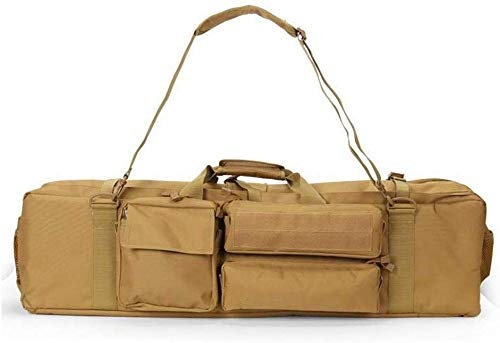 ANSNOW 39 Zoll M249 Gewehre Tasche Schießene Transport Box Für Jagd Schießstand Angeln Schulter Tasche Verdickte Barrel Tasche/Bräunen