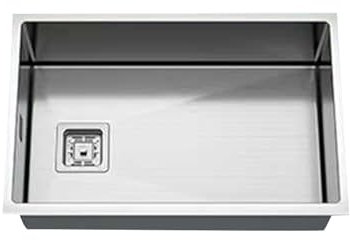 Encimera cocina, cocinas, fregadero grande de un solo cuenco, Fregadero Bajo Encimera o Sobre Encimera, para bares, balcones, Fregadero De Cocina Familiar apartamentos(75 * 45cm/29.5 * 17.7in)