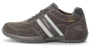 camel active Herren Low-Top Sneaker, Männer Halbschuhe,Wechselfußbett,Strassenschuhe,Sportschuhe,Freizeitschuhe,grau/Multi,44 EU