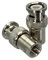 2 Stück BNC-Stecker auf FME-Stecker RF-Adapter-Stecker-Kabelklemmen
