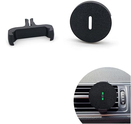 Kstar Halterung für OOONO NO1 + Tarnkappe | Abdeckung zur Befestigung am Lüftungsgitter, extra stabile Halterung aus Hitzebeständigem Material, kompatibel zu OOONO NO1. Made in Germany.