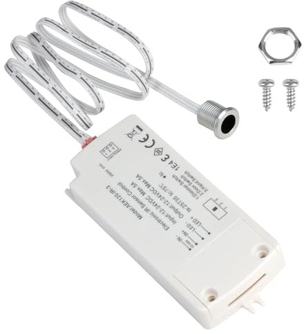 Sensor Switch Infrared 5A Patented 60W IR Sensor Switch Voltage 12-24V Intelligent Light Lamps Motion Sensing Switch 5-10CM Used Inside Outside Cabinet Open/Close Door Light On/Off