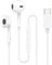 Earphones For iPad (2025) / iPad Air 13 (2025) / Air 11 (2025) Type C Earbuds Wired Digital HiFi Stereo in-Ear Bass Earbud USB C Headphones (WHITE)