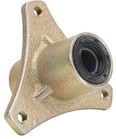 Engineered Professional Manufacturing with High Grade Billet Aluminum, to Fit for Quad Dirt Bike ATV Go Kart, Prevent Heat Transfer to the Winch Rope, Golden Paint Coating