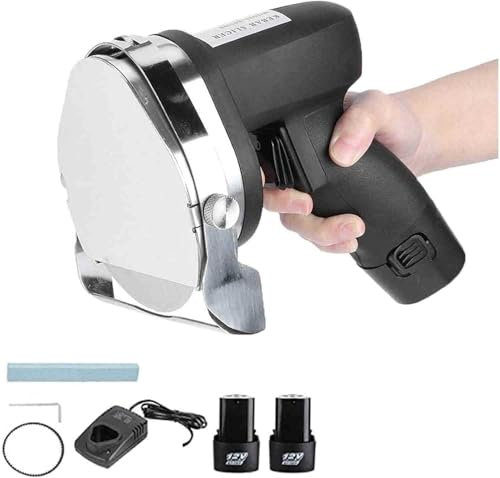 Cordless Meat Slicer - Effortlessly Slice Doner Kebab, Lamb, Beef, Chicken - Perfect for BBQs, Restaurants, Home Use
