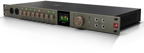 Antelope Audio Discrete 8 Oryx, USB-C 8 Channel Audio Interface, 8 Preamps | Class-A Mic Preamps, Real-Time DSP Effects, Ultra-Low Latency, Word Clock I/O & 4 Headphone Outputs, Mac & PC Compatible