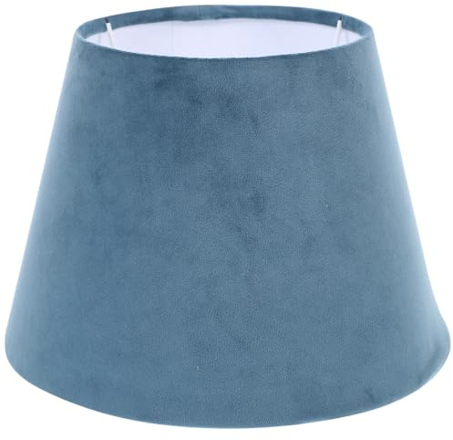 Lampenschirm Stoff Modern E27 für Tischlampen und Wohnräume Blau | Cloth Metall Stabile Unterstützung, Einfach zu Nutzen, Dekoriert Ihr Licht, Gemütliche Atmosphäre Zufällige Farbe