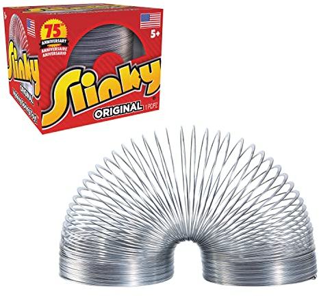 The Original Slinky Walking Spring Toy, Metal Slinky