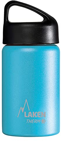 LAKEN Botella acero inox. 18/8-0,35L - Azul claro