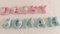 Personalise Edible Sugar Name/Letters/Numbers; Flower or Star Designs; Choose Colour; Anniversaries; Birthdays, Baby Showers, Etc Cake/Cupcake Topper/Decoration. 2.5cm Each