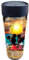 Disney La puesta del sol Dos Mickey Mouse Minnie Mouse de 18 onzas taza del viaje Tumbler 8 X 3,2 X 2,9 Multicolor