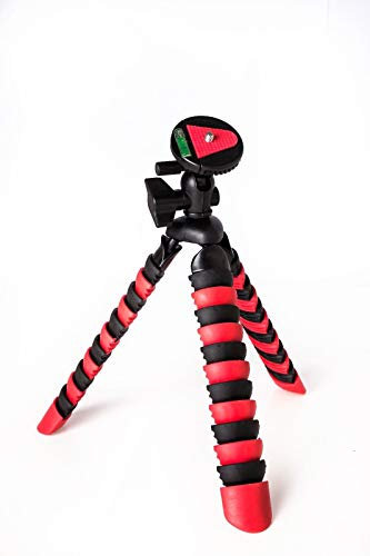 TronicXL Kleines Tisch Premium Kamerastativ Kamera Stativ Flexibel Tripod kompatibel für Sony FDR-AXP33 Canon Legria HF R66 Camcorder Canon Kameras Nikon SLR DSLR Spiegelreflex Universal Actioncam