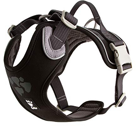 Hurtta Weekend Warrior Dog Harness,100-120 cm, Raven