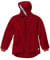 Disana WALK-JACKE, 100% Bio-Merinowolle GOTS, IVN Best | mit Kapuze | Baby Kleinkind Kind Unisex | Made in Germany | Bordeaux Gr. 86-92