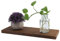 Estanterías flotantes fijadas a la Pared, Estante de Almacenamiento de Pared de Madera para Dormitorio, baño, Sala de Estar, Cocina, Oficina (40 x 14 x 2 cm)