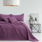 AmeliaHome Tagesdecke violett Flieder 260x280 Bettüberwürf zweiseitig Ultrasonic Steppung Polyester Softa