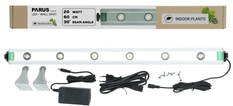Parus by Venso Wall Spot 60cm, Abstrahlwinkel 30°, LED Wachstumslampe, Grow Light für Zimmerpflanzen und Grünpflanzen, Fassaden- und Wandbegrünung