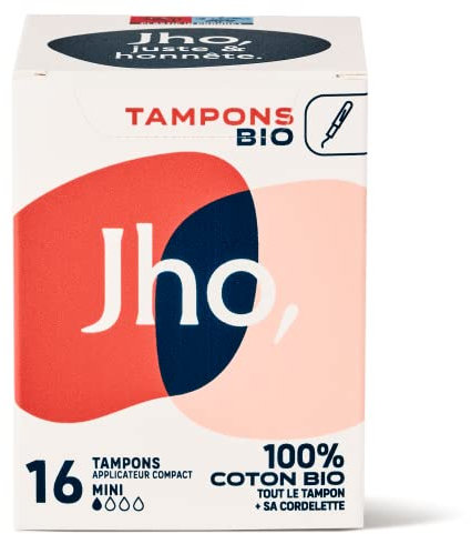 Biobaumwolle Stempel mit kompaktem Applikator (Mini)