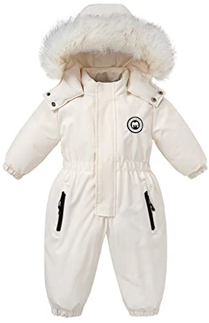BRONG Bebis flickor snökläder barn sparkdräkt vattentät jumpsuit skidjackor pojkar fleece vindtät kappa utomhuskläder