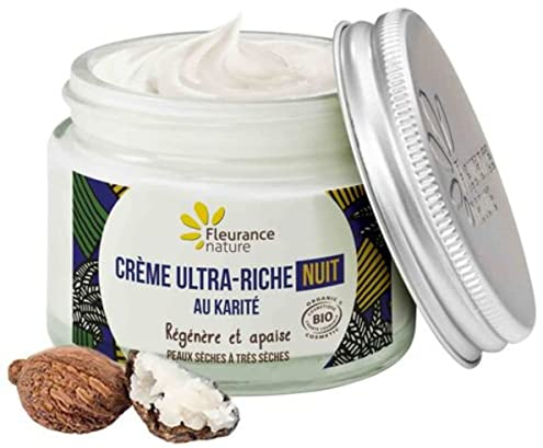 Extra reichhaltige Nachtcreme mit 50 ml Karite Bio