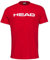 HEAD CLUB BASIC T-Shirt Herren, rot, XXL