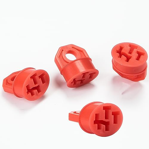 Besudo Lot de 4 protections de contact pour batteries Bosch E-Bike – Lot de 4 – Protection de contact – Couvercle de batterie Ebike – Capuchons de protection idéal pour protection contre la pluie, la