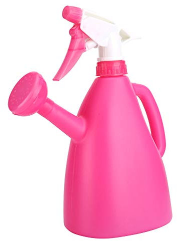 Cyrank Regadera para Plantas De Interior, Regadera Pequeña 2 En 1 con Cabezal Rociador Y Prensa Mister Spray Head Regadera para Plantas De Interior, Jardín, Flores En Macetas