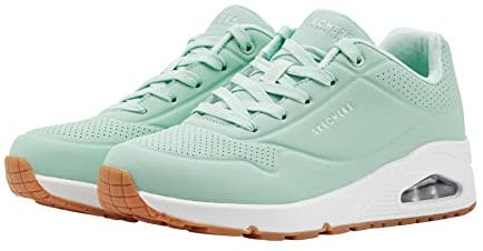 Skechers Femme Uno Stand On Air, Vert, 37 EU