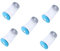 Gatuida 5 Stk Duschschutz Verbandschutz Picc-Schutzhülle Brausearm Gusshülse gegossene Abdeckung Armgussabdeckung Pflasterschutz Füße Sicherheitsmaske Duschabdeckung Dressing Kind Gips PVC