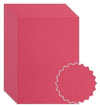 ASENME Karten im A3-Format, Farbe Fuchsia – 8 Einheiten Textura (Fuchsie, A3 / 8 Einheiten)