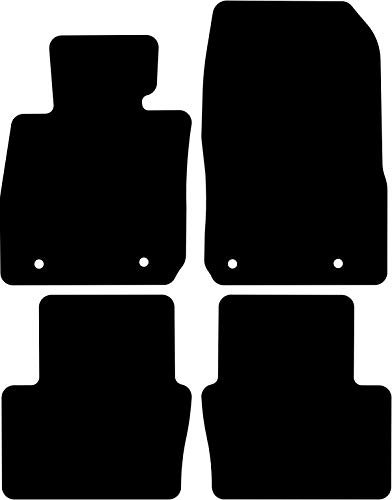 Kovvar Duogrip Gummimatten passend für Mazda CX-3 2015-2018