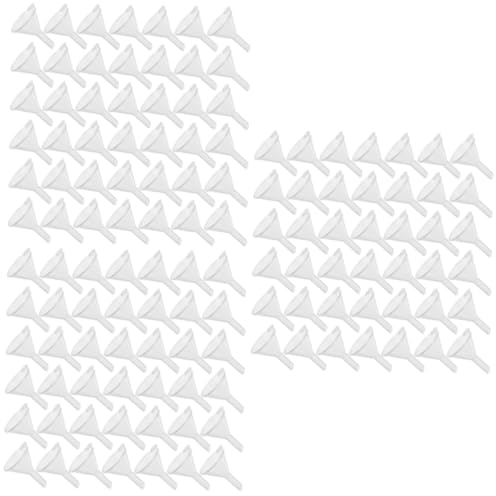 Cabilock Embudo Dispensador De 3 Uds Embudos De Llenado De Perfumes Embudos De Perfumes De Plástico Transparente Embudos De Plástico Mini Embudos Embudos De Llenado De Plástico