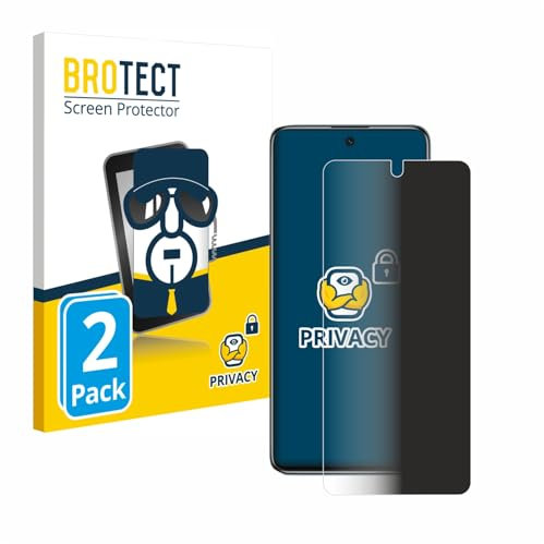 BROTECT (2 Unidades Protector Pantalla Privacidad para Xiaomi Redmi Note 11S 5G [Anti-Espía, Película Protección, Privacy]