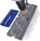 WEGLUST Plantilla de perforación con nivel de burbuja y regla, herramienta de precisión multifuncional para enchufe, caja empotrada e instalación eléctrica en paneles de yeso (gris)