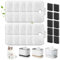 20 Stück Katzenbrunnen filter, Filter katzenbrunnen für Dockstream Trinkbrunnen für Katze PLWF105/PLWF115/PLWF005, Trinkbrunnen filter-Set, 10 Katzenfilter + 10 schwarze Schwämme