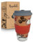 Morgenheld Coffee-to-go Becher LOVE 380ml | Porzellan Kaffeebecher mit Silikondeckel, BPA-frei, nachhaltiger Trinkbecher mit Deckel, plastikfrei verpackt | Perfekt für Kaffee, Tee & unterwegs